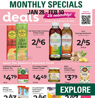 Monthly Specials Oct 2021