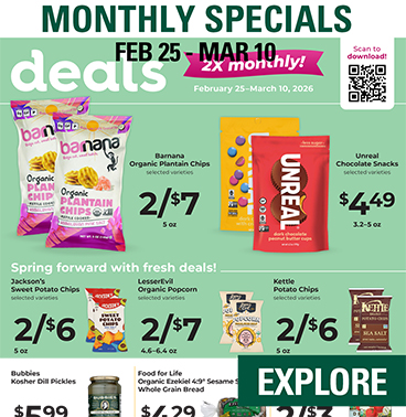 Monthly Specials Oct 2021