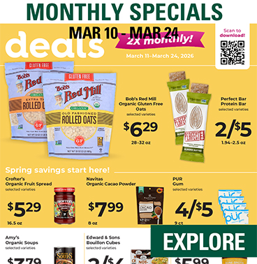 Monthly Specials Oct 2021
