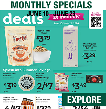 Monthly Specials Oct 2021