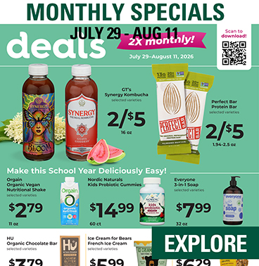 Monthly Specials Oct 2021